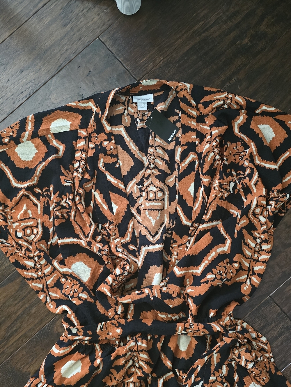 Avenue Havana Maxi Dress Size 26/28 - Picture 4 of 6